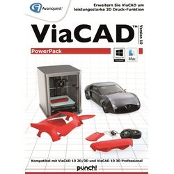 ViaCAD PowerPack 10 3D Druck AddOn