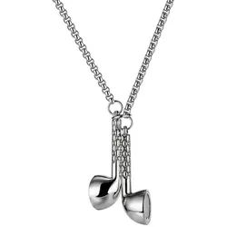 COLLEZIONE ALESSANDRO Kette mit Anhänger DJ, aus 925 Sterling Silber silberfarben