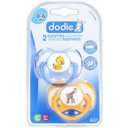dodie® anatomisch geformter Silikon Schnuller ab 0-6 Monaten