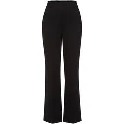 Le pantalon ceinture élastiquée BASLER noir