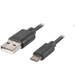 Lanberg USB 2.0 Kabel MICRO-B-B > USB 1 Meter QC 3.0 Schwarz