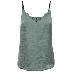 ONLY Shirttop Debbie (1-tlg) Plain/ohne Details, Drapiert/gerafft, Weiteres Detail grün 34Mary & Paul
