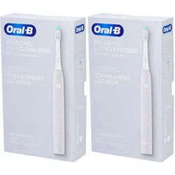 Oral-B Pulsonic Slim Clean 2000 Elektrische Zahnbürste grau