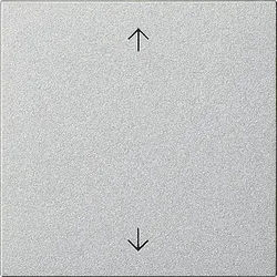 Gira System 3000 Bedienaufsatz Pfeilsymbole (alu)