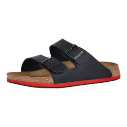 Sandalen "Arizona Super Grip" normal schwarz - 38 - schwarz