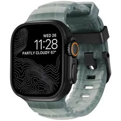 Nomad Smartwatch-Armband Rocky Point Band 46mm/49mm Sierra Stone grau