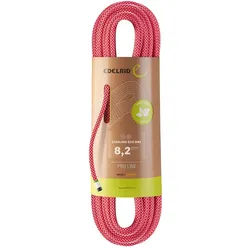 Edelrid Starling Eco Dry 8,2mm - Halbseil / Zwillingsseil - pink - 60m