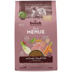 Bosch HPC MENUE Junior mit Tierwohl Pute + Hafer + Hirse 1x1 kg