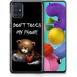 König Design Hülle Handy Schutz für Samsung Galaxy A42 5G Case Cover Tasche Bumper Etuis TPU (Galaxy A42 5G), Smartphone Hülle, Schwarz