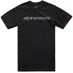 Alpinestars Linear Wordmark 2.0 T-Shirt, schwarz-grau, Größe XL für Männer