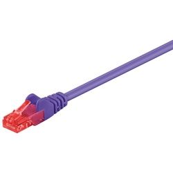 Goobay CAT 6 Patchkabel, U/UTP, Violett