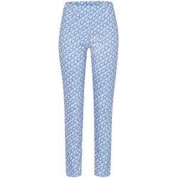 Le pantalon longueur chevilles Peter Hahn bleu