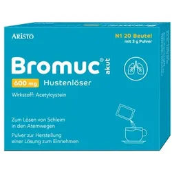 BROMUC akut 600 mg Hustenlöser Plv.z.H.e.L.z.Einn. 20 St