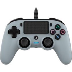 Nacon Gaming Controller Color Edition (PS4), Gaming Controller, Silber