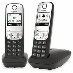 GIGASET DECT-Telefon A690 Duo, schwarz