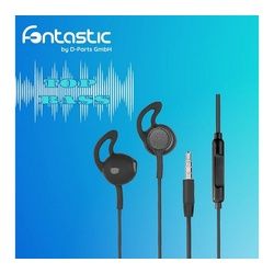 fontastic Stereo Headset L180 black Kopfhörer (Kabelgebunden) schwarz