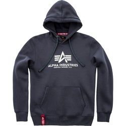 Alpha Industries Basic Hoodie, grau, Größe S