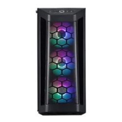 Cooler Master Computergehäuse MCB-B511D-KGNN-RGA Midi Tower Kunststoff, Stahl, Gehärtetes Glas Schwarz