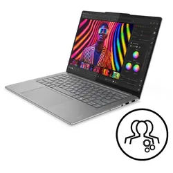 Lenovo Yoga Pro 7 14 U7H-32GB-1TB +3 Jahre Premium Care Intel® Core Ultra 7 255H Prozessor E-Kerne bis zu 4,40 GHz P-Kerne bis zu 5,10 GHz, Windows 11 Pro 64, 1 TB SSD M.2 2242 PCIe 4.0 TLC, 14,5 Inch, Luna Grey
