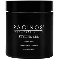 Pacinos Siganture Line Styling Gel Haargel glänzend für Herren 500 ml