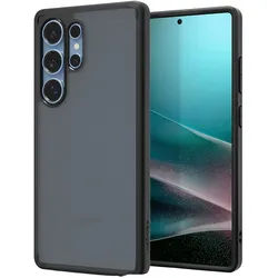 Samsung Galaxy S25 Ultra Hülle - Kunststoff - Spigen Hard Case/Backcover - Handyhülle Schwarz - Shockproof/Stoßfest