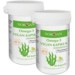 Norsan Omega-3 Vegan Algenöl Kapseln