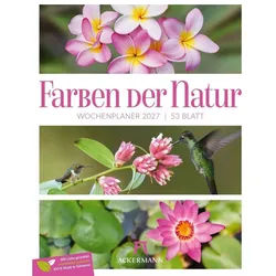 Ackermann Wandkalender Farben der Natur Wochenplaner Kalender 2027