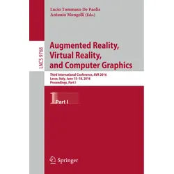 Augmented Reality, Virtual Reality, And Computer Graphics, Kartoniert (TB)