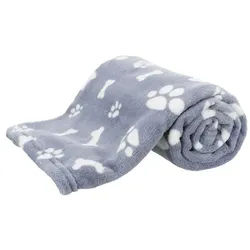 Dog Blanket Kenny Plush Blue 150x100cm