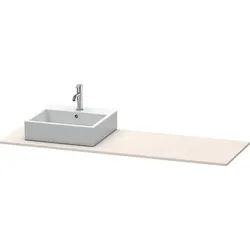 Duravit XSquare Konsole Taupe Supermatt 1600x550x16 mm - XS060HL8383 XS060HL8383