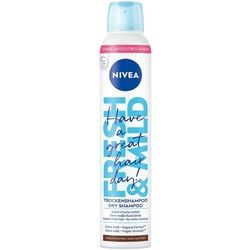 NIVEA Fresh & Mild Dunkle Haartöne Trockenshampoo 200 ml