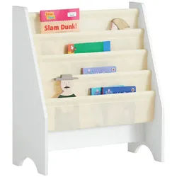 SoBuy Kinderregal Weiß , Holzwerkstoff , 62x71x29 cm , Kinder- & Jugendzimmer, Kindermöbel, Kinderregale
