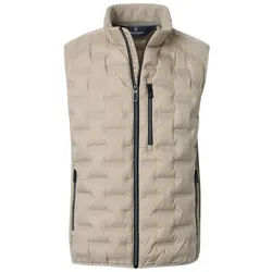 CASAMODA Steppweste Hybrid Weste beige M