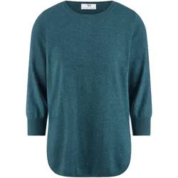Le pull en soie et cachemire Peter Hahn Seide/Kaschmir turquoise