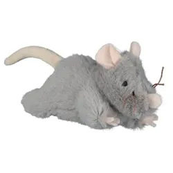 Mouse with catnip and sound 15cm.