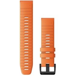 Garmin Quickfit Silikon Armband 22mm Orange / Schiefergrau fenix 6/7, epix2