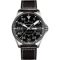 Hamilton Khaki Aviation Pilot Day Date Auto H64715535 - schwarz,braun - 46mm