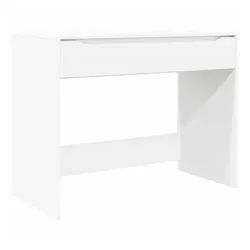 vidaXL Schreibtisch 100 x 50 x 78 cm Schreibtisch Bürotisch mit Schubladen Weiß 100x50x78 weiß