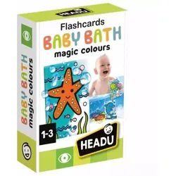 Headu: Planschen & Lernen! Baby-Lernkarten – 8 Stk.