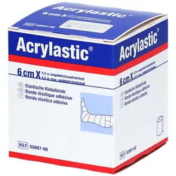 Acrylastic® längselastische Binde 2,5 m x 6 cm