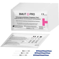 Bmut Schwangerschaftstest 10 miu/ml ultraempfindlich Frühschwangerschaftstest Teststreifen St