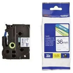 Brother Druckerband Schriftband TZe-263 TZE263, 36 mm blau auf weiß
