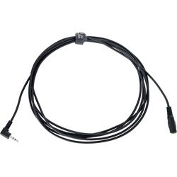 Pronomic JFJS-3 3,5 mm Stereo Klinke Verlängerungskabel mit Winkelstecker 3 m