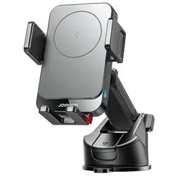 JR-ZS241S car mount with inductive charger for dashboard - black
