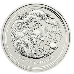 1 kg Silber Lunar II Drache 2012 (differenzbesteuert)