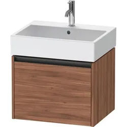Duravit Ketho.2 Waschtischunterbau wandhängend Nussbaum Matt 584x460x440 mm - K25075079790000 K25075079790000