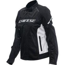 Dainese Air Frame 3 Damen Motorrad Textiljacke, schwarz-weiss, Größe 50