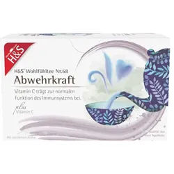 H&S Wohlfühltee Abwehrkraft Vitamin C Tee 20X1.8 g Filterbeutel