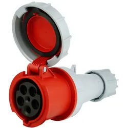 CEE Steckdose 63A 400V 5P IP66/67 Kupplung TYP 235 PCE 235-6