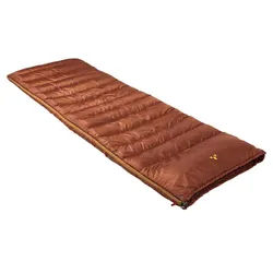 VauDe Alpsee 400 DWN Deckenschlafsack - RV links - terra